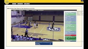 StatEasy Tutorials - Basketball: Resync a Statistic