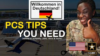 Overseas PCS TIPS | What to Know Before Your Big Move | GERMANY PCS Tips