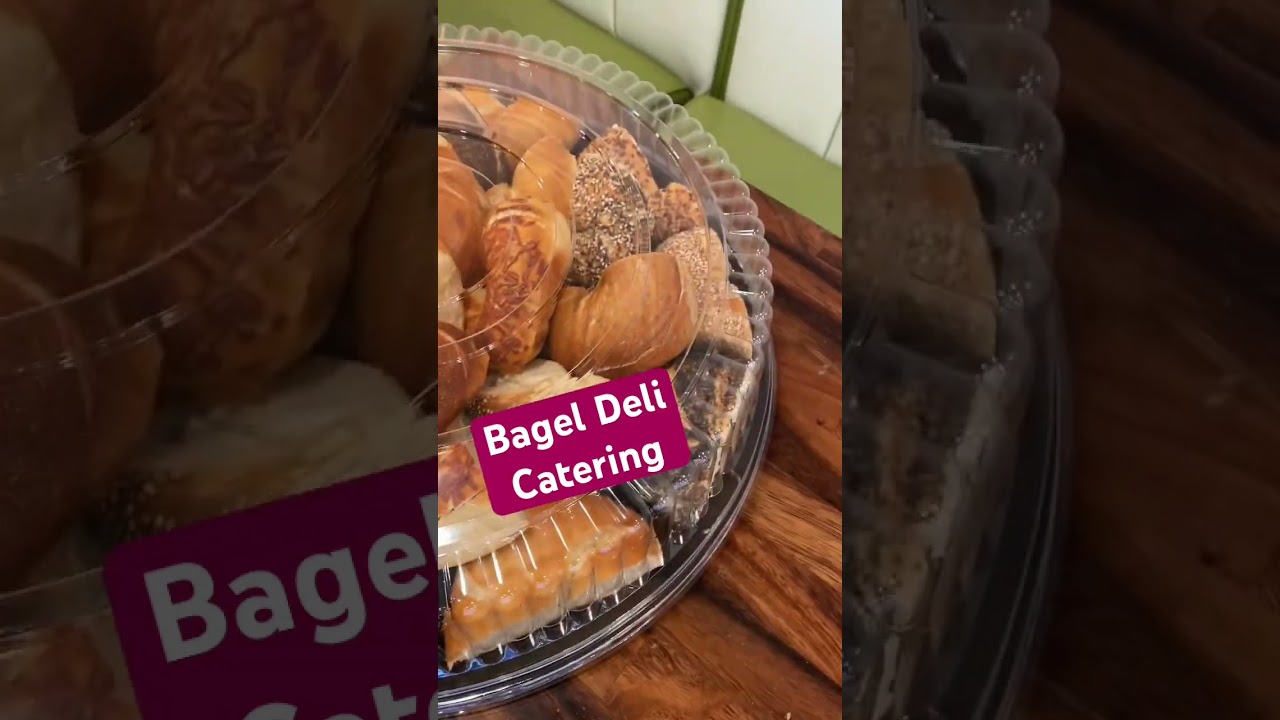 Best bagel deli catering platters New York #catering #bestbagel Broad Nosh Bagel Deli Catering NYC