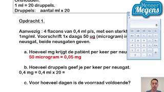 formule Fantastisch verschijnen Druppelsnelheden en Voedingspomp - Meneer Megens