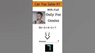 Quick Math Quiz! Can You Solve This in 30 Seconds? #shorts