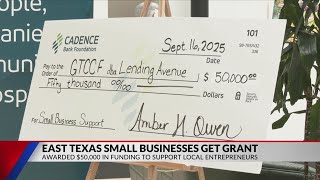 Cadence Bank boosts East Texas small businesses with $50K grant