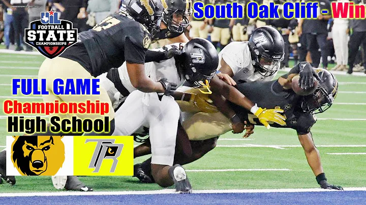 South Oak Cliff Vs. Richmond Randle [Dec,20.2025] Full Game | High School Football Championship 2025