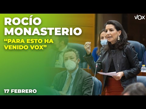 ROCÍO MONASTERIO | PARA ESTO HA VENIDO VOX