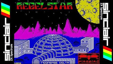 REBELSTAR (1986) Walkthrough, ZX Spectrum
