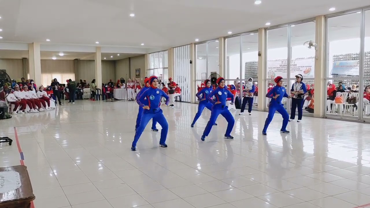 Lomba Senam Jantung Sehat Seri 5 // Inti // Tim DIY // FORNAS 6 Palembang