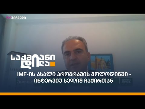IMF-ის ახალი პროგრამის მოლოდინში - #ინტერვიუ სელიმ ჩაქირთან