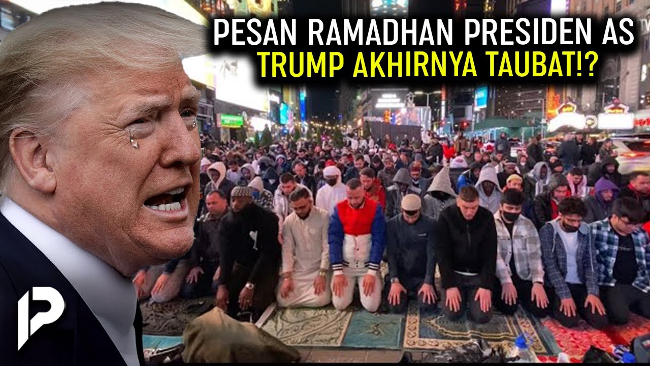 TRUMP Kini Sadar & Terharu Liat Ratusan Warga AS Sholat Tarawih di New York City