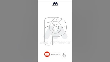 Alphabet Lore (Letter - P) How to Draw Alphabet Coloring Tutorial #shorts