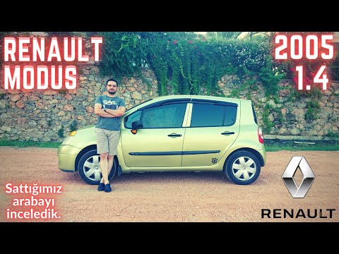 Minik MPV | Renault Modus 2005 | Sattığımız arabayı inceledik | Test + Muhabbet | 1.4 97 bg 127nm |