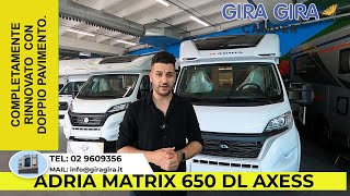 Camper semintegrale camperlife #Matrix 650 dl Axess doppio pavimento top!!  luxuryvan luxuryhouse