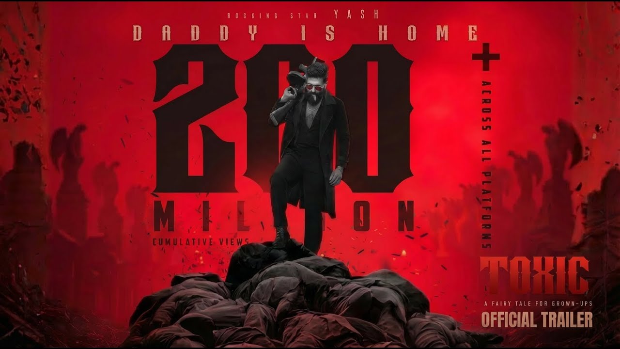 Toxic OFFICIAL TRAILER : Introducing Raya | Rocking Star Yash| Geetu Mohandas|BGM 