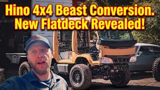 4x4 Hino Dutro Flatdeck Build: Deck Reveal + FOR SALE - EP 9