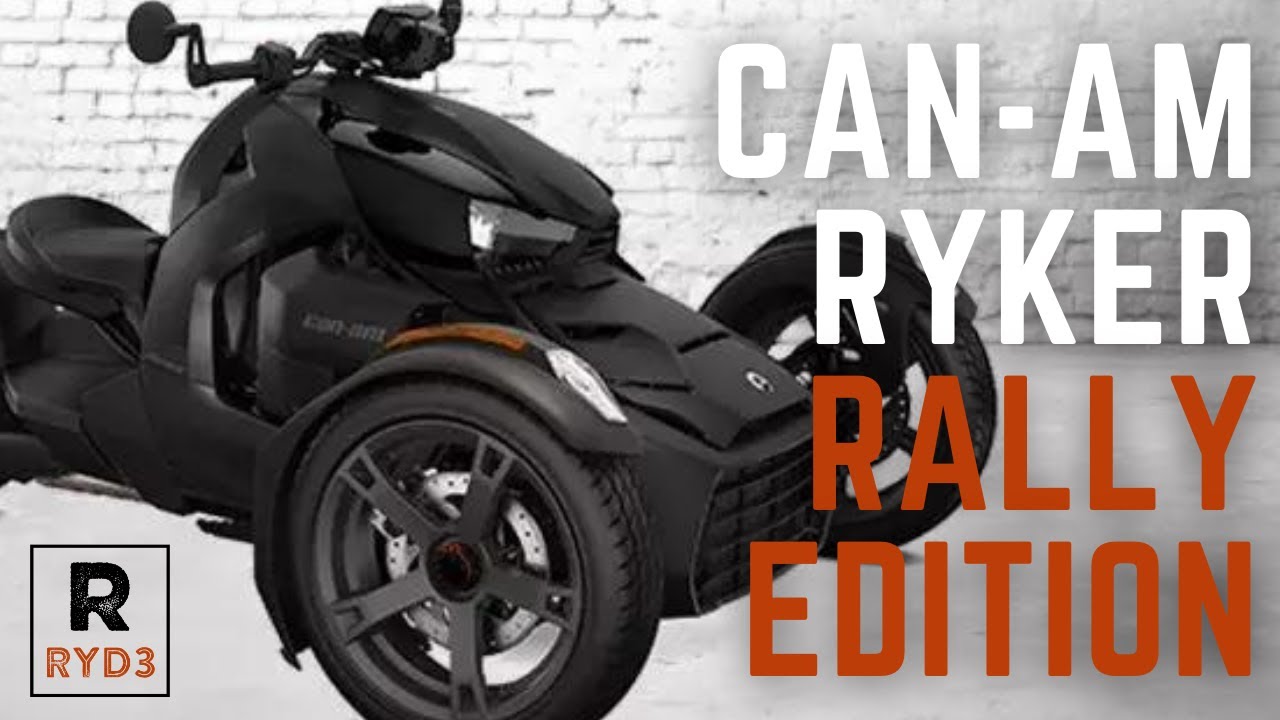 2021 Can Am Ryker Rally Edition Ryd3r Review Youtube 