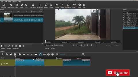 Shotcut Video Editing For beginners -  Lesson 2 (How to combined two or more videos)