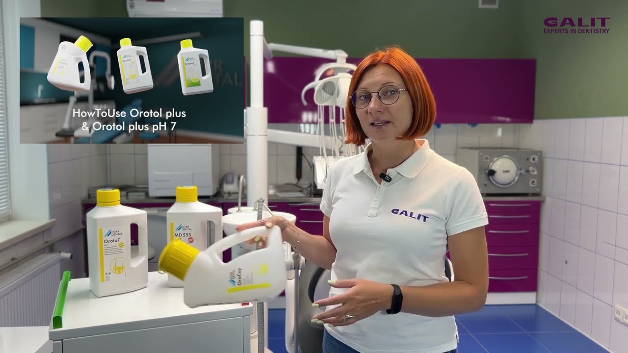 Рекомендації GALIT щодо очистки та дезінфекції аспіраційної системи стоматологічної установки