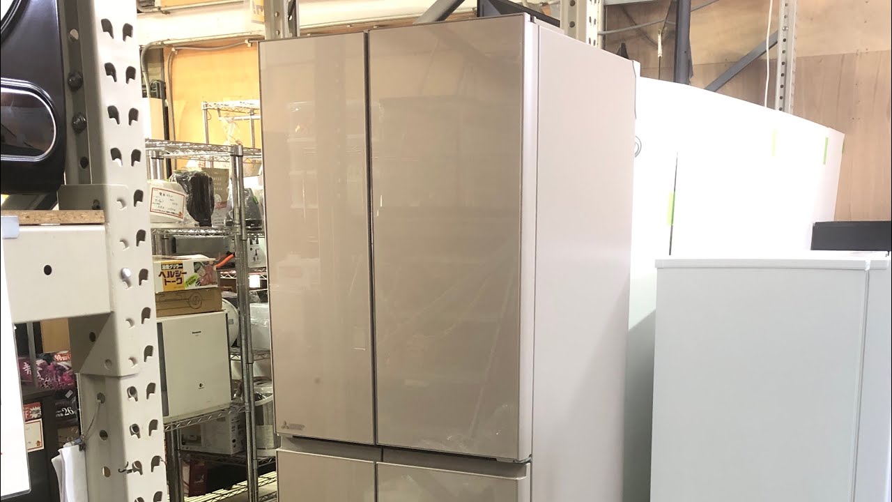 T□ 2023年製 MITSUBISHI 三菱 ノンフロン冷凍冷蔵庫 MR-WZ50J-C 495L