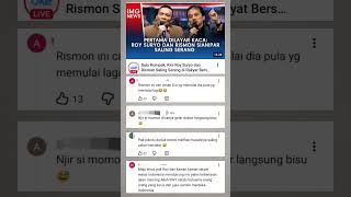 Dulu kompak sekarang roy suryo dan rismon saling serang #shortvideo #news #memes