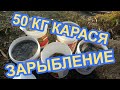 Карьер Дружба зарыбление 17.12.2019 Карась 52 кг