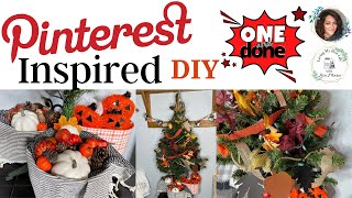 🍂 PINTEREST INSPIRED FALL TREE DIY | EASY TRANSITION FROM FALL TO CHRISTMAS | ONE AND DONE SERIES