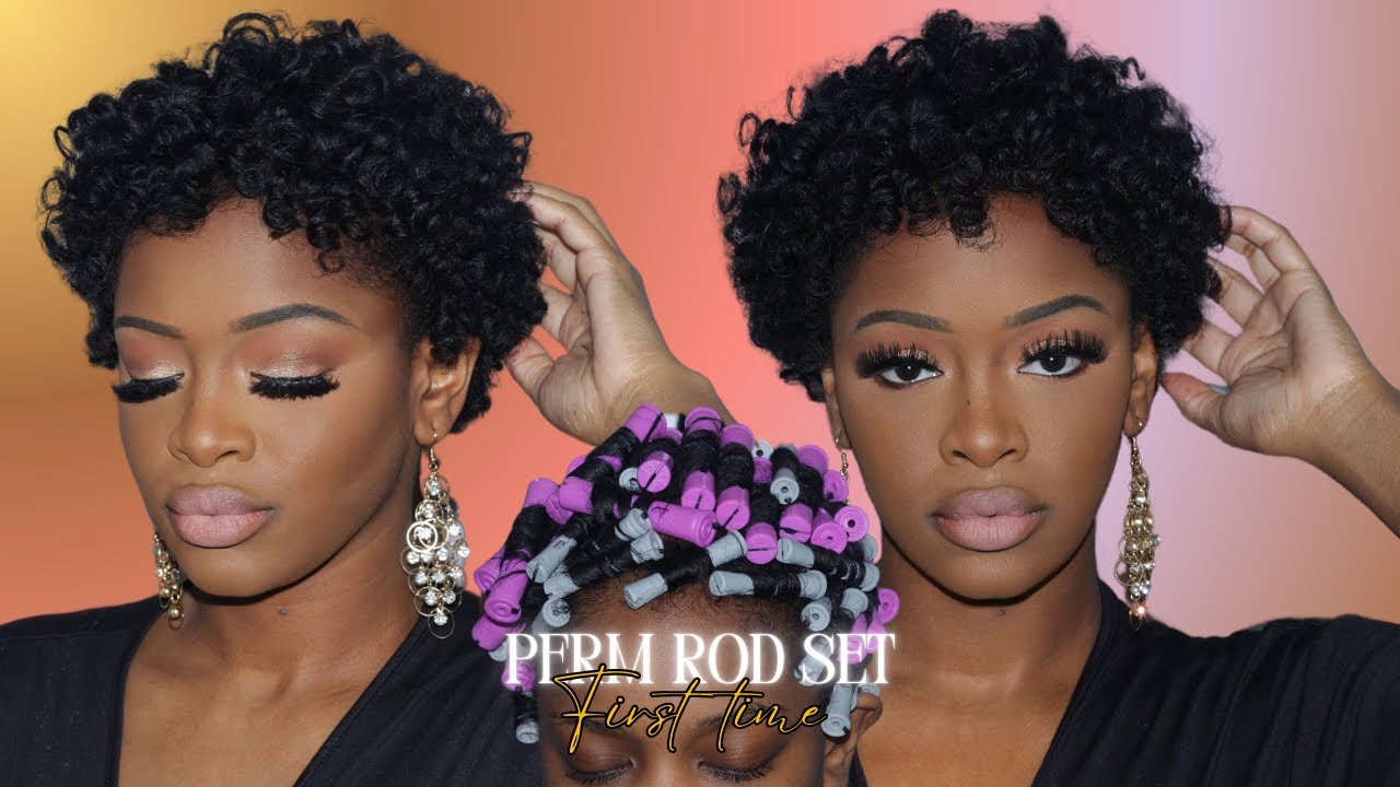 First Perm Rods My First Perm Rod Set Ever | EASY ! Beginner Friendly | Chrissy Daily ...