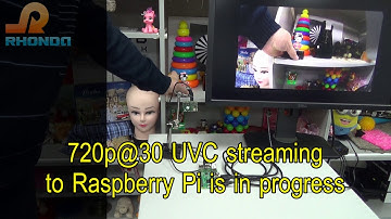 UVC streaming to Raspberry Pi from Rhonda Reference Design A12 micro board