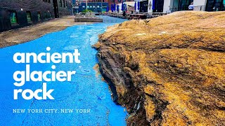 Ancient Glacier Rock in LIC | NYC