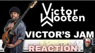 Victor Wooten "Victor's Jam" Bass Solo (REACTION)