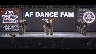 AF Dance Fam - Boise, ID | USA Hip Hop Dance Championship Finals | JV MegaCrew Division
