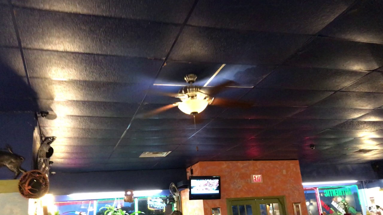 4 Mainstays Ceiling Fans at a Mexican Restaurant YouTube