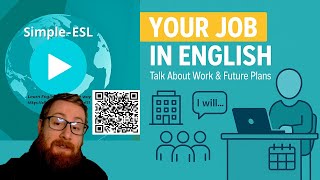 Talk About Your Job in English 💼 Work Vocabulary & Future Plans - Basic Conversation Course