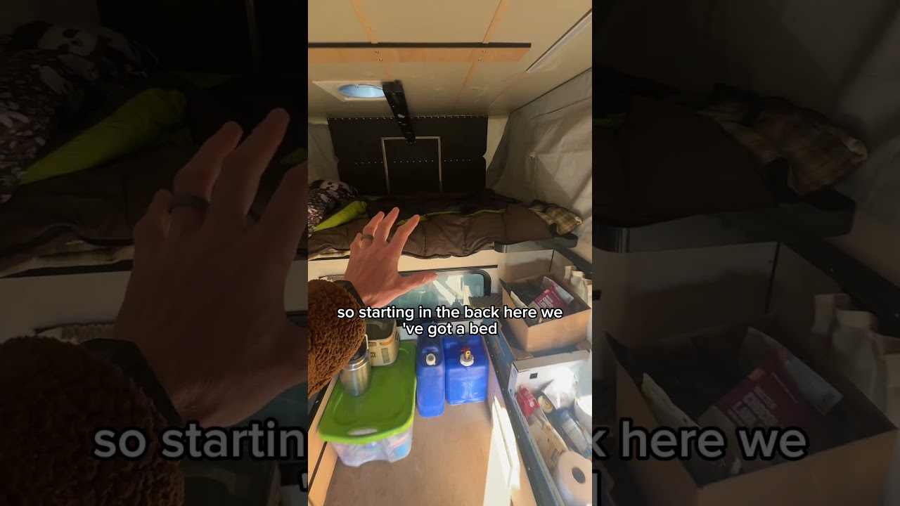 Экскурсия по складному кемперу!