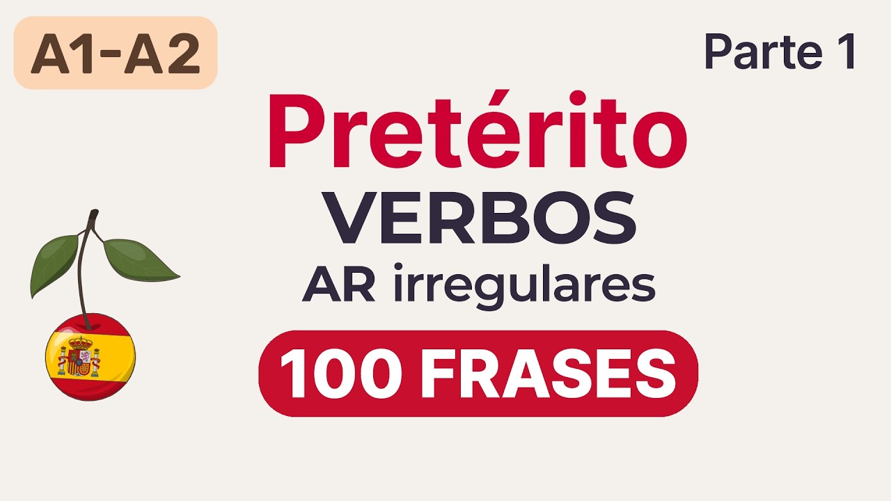 Past Tense AR Verbs: Listen & Repeat - Beginner Spanish Phrases - Part 1