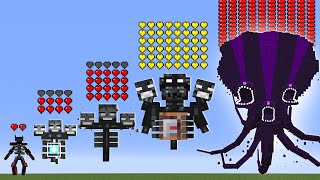 All of your all wither mobs and Wither Storm questions in 25 minutes  BIG compilation