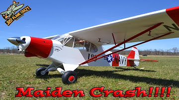 Crash of the Scratch Built 1/4 Cub, The Story of a Short Maiden