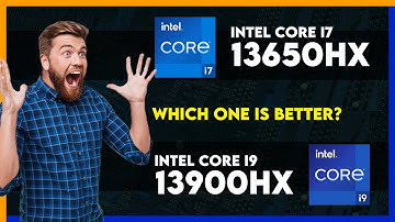Intel Core i7 13650HX vs Intel Core i9 13900HX Comparison