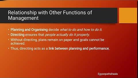 Directing | Controlling | Meaning, Importance| Features | Relationship | Difference| Unit 4 Part 1