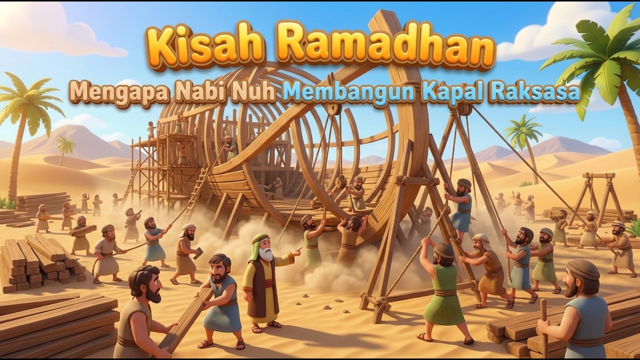Kisah Ramadhan: Mengapa Nabi Nuh Membangun Kapal Raksasa? | EPS 3