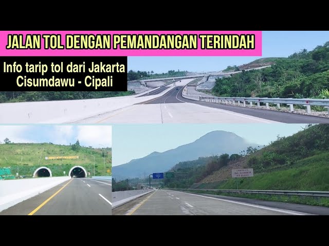 Jalan TOL CISUMDAWU dari GT Cileunyi sampai dengan TOL CIPALI | Info tarip tol CISUMDAWU TWIN TUNNEL class=