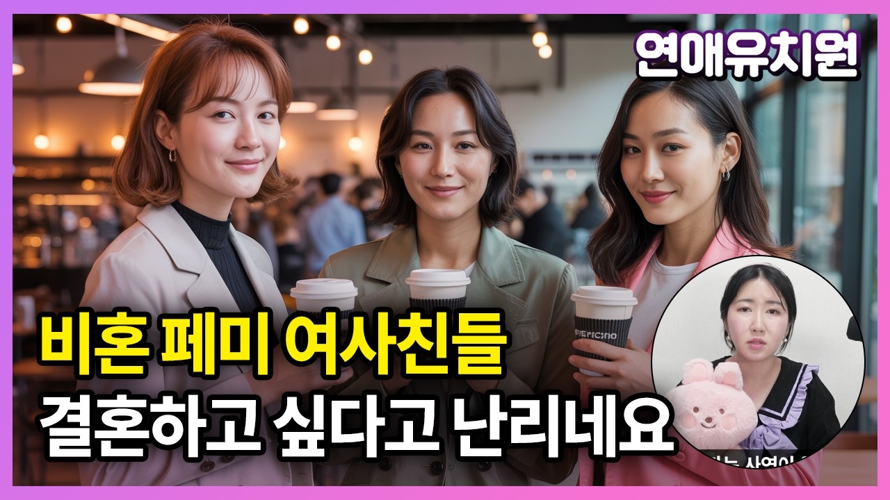 그 많던 비혼 페미 여사친들, 갑자기 결혼한다고 난리네요