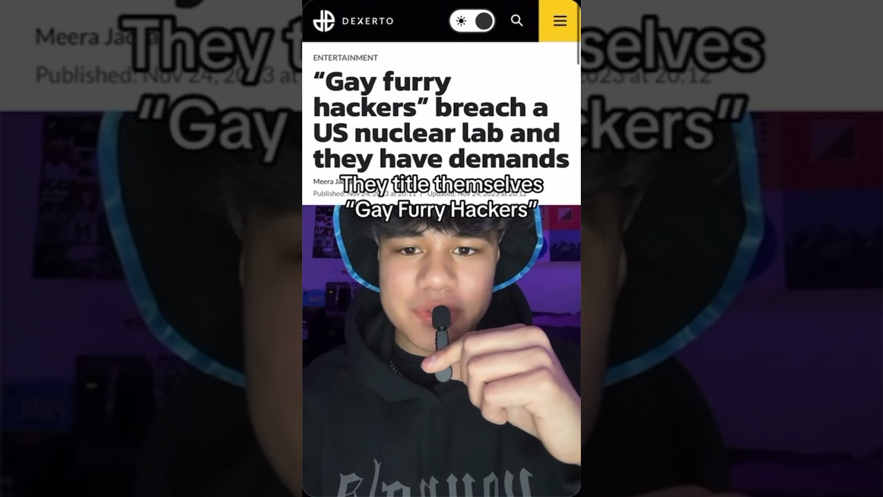 GAY FURRY HACKERS BREACH US NUCLEAR LAB FOR CAT GIRLS | Drip News