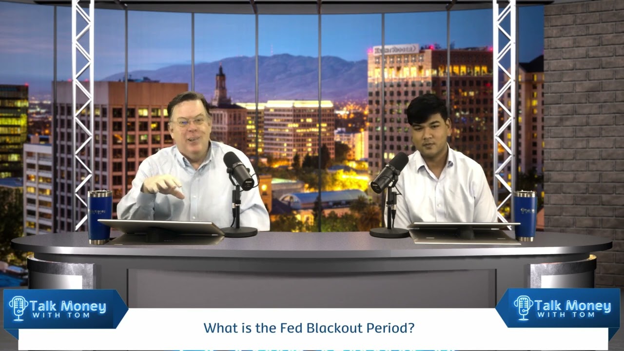 What is the Fed blackout period?