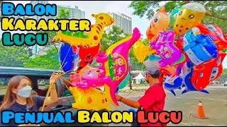 Beli Balon Karakter Lucu Lucu di Penjual Balon Karakter - Balonku Ada Lima Lagu Anak Populer