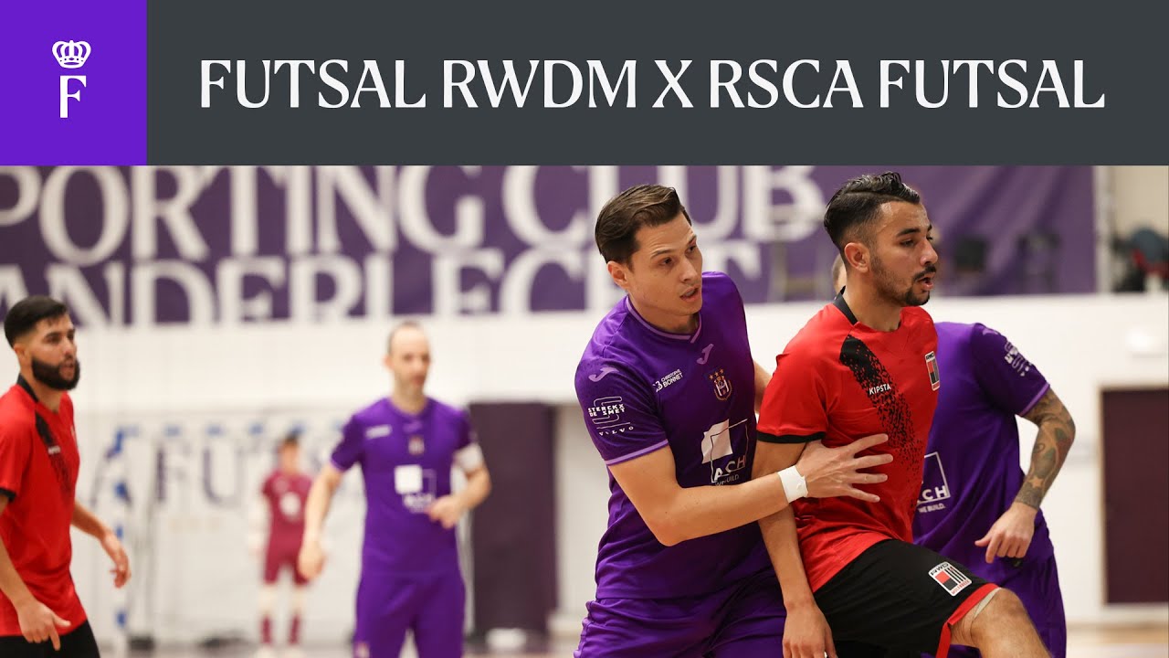 HIGHLIGHTS Belgian Futsal League: Futsal RWDM - RSCA Futsal | 2024-2025