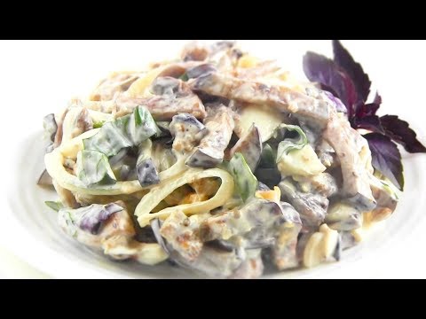 Видео рецепт Салат из баклажанов 