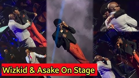 Wizkid Performed With Asake At His Redbull Symphonic Concert  In New York  Steeze & Composure