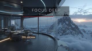 Winter Deep Focus ~ Arctic Workspace Bliss ~ Lofi Ambient Study Chill