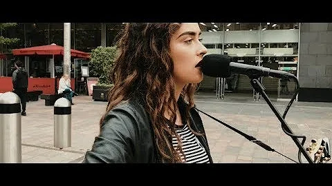 AMAZING!! 18yr old busker noticed by David Bowies ...