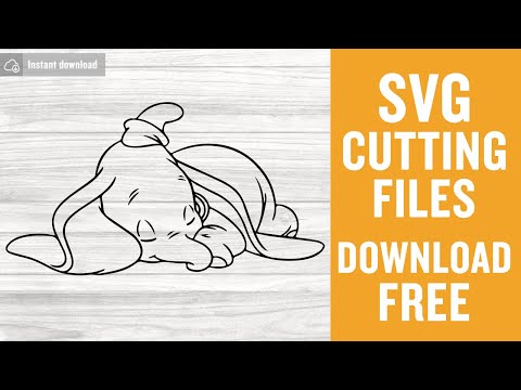 Dumbo Disney Svg Free Cutting Files for Scan n Cut Instant Download