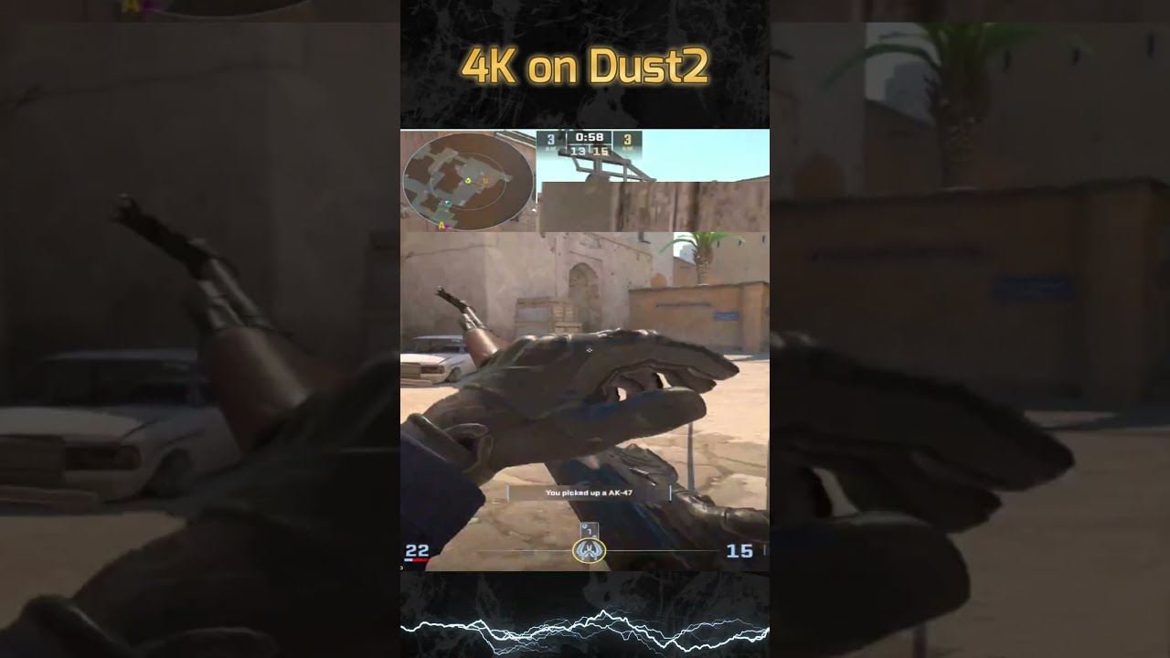 First Guy Missed His Shots I Didn T Dust2 4K 